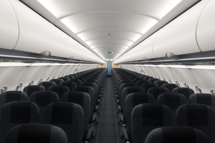 SAS a320neo new cabin