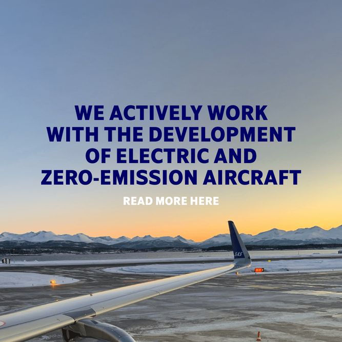 Active work with development of electric and zero-emission aircraft